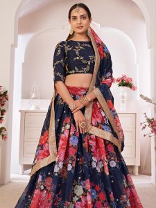 Floral Lehenga Choli