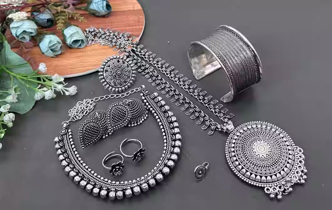 Silver Jewellery shopkhoj